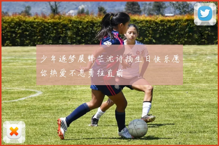 少年逐梦展锋芒沈诗扬生日快乐愿你热爱不息勇往直前